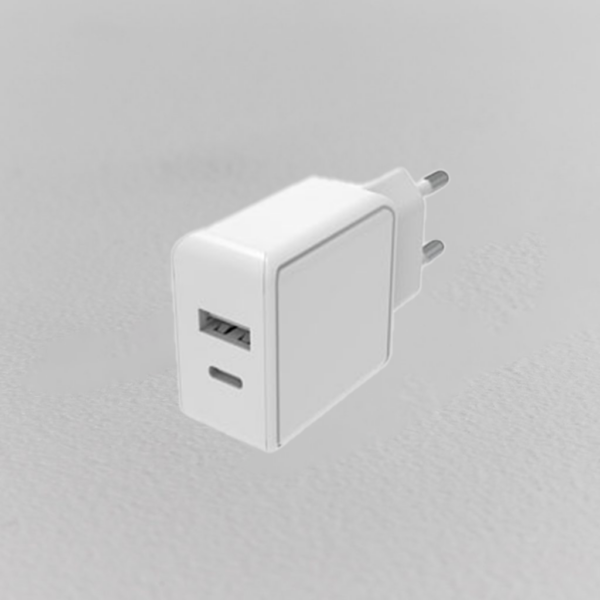 220 V laddare PD 20W+USB-A-C 3.0