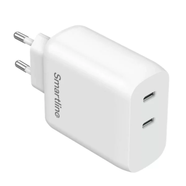 Väggadapter 35W SUPER CHARGER PD 2XUSB-C